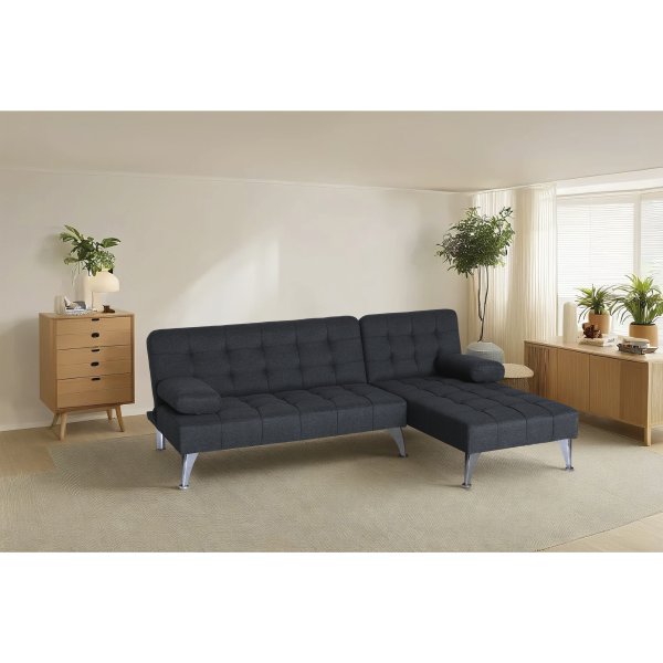 Neptun divan sovesofa mørkegrå Neptun divan sovesofa mørkegrå