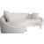 Eses 3-seters sofa i boucl