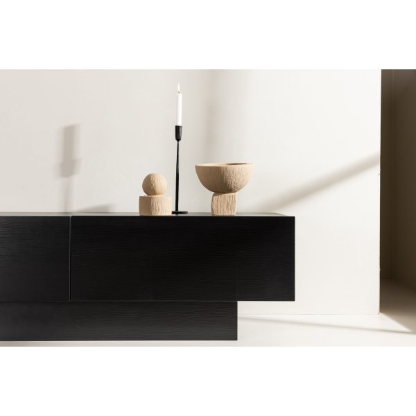 Cuenca mediabenk - Svart