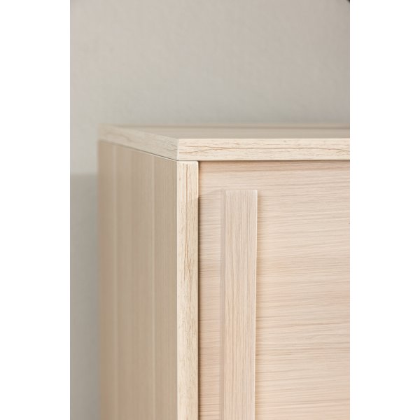 Lugo TV-stativ - Hvitvasket