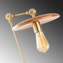Torni bordlampe - Gull
