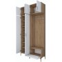 Esa hallmbler 120 x 37,5 x 240 cm - Valntt/hvit