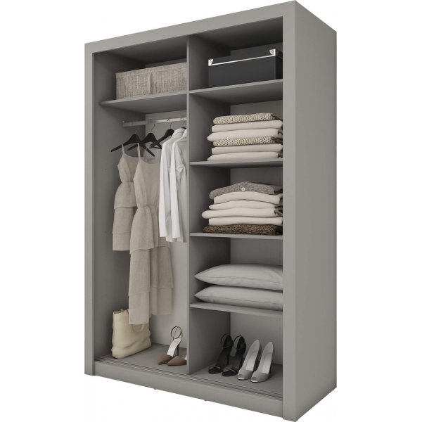 Einar garderobe 17 - Grå Einar garderobe 17 - Grå