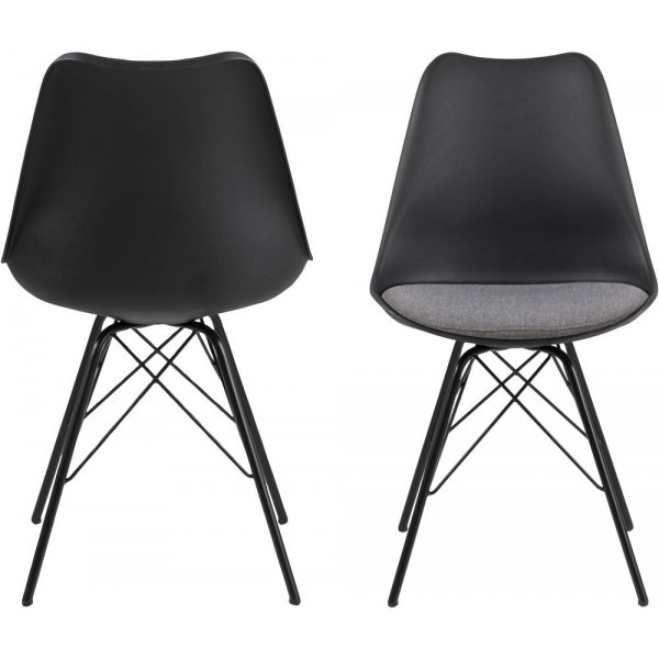 Eris Spisestol - Svart/grå Eris Spisestol - Svart/grå