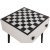 Chesso sjakkbord - Hvit/svart