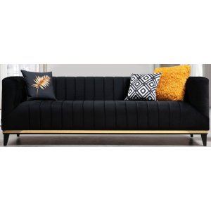 Bellino 3-seters sofa - Svart