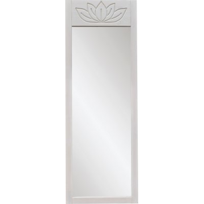 Lotus speil - Hvit