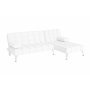 Sovesofa med divan i beige flyel
