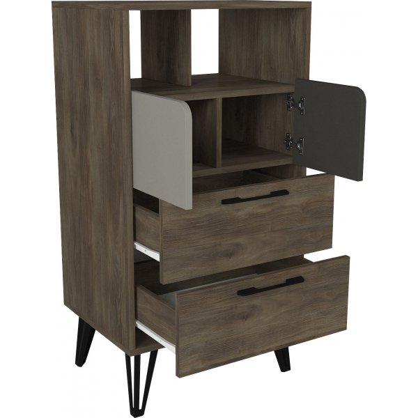 Borges byrå - Flerfarget Borges byrå - Flerfarget