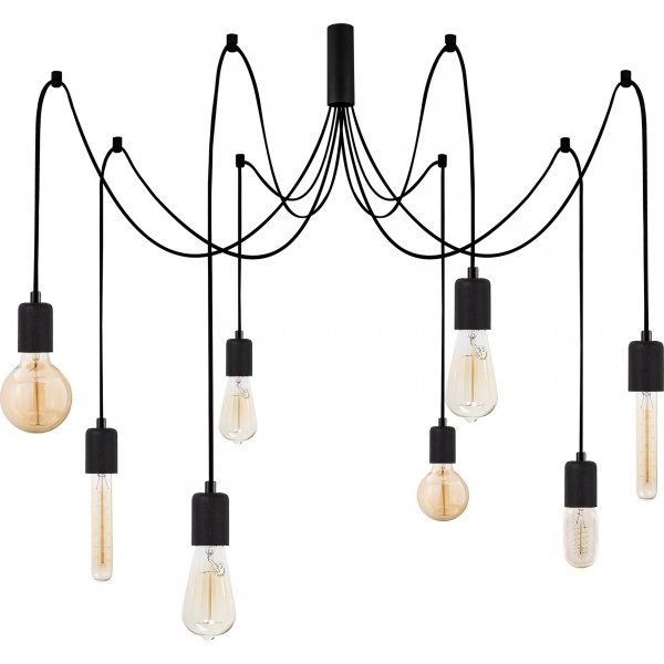 Kaluv taklampe 929 - Sort Kaluv taklampe 929 - Sort