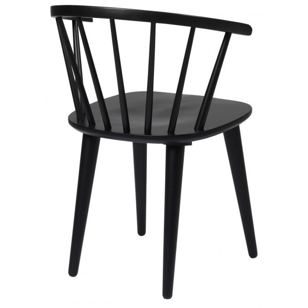 Smokey spisegruppe, rundt spisebord med 4 Dalsland lenestol - Grå farget eik / svart + 4.00 x Stolpute Smokey spisegruppe, rundt spisebord med 4 Dalsland lenestol - Grå farget eik / svart + 4.00 x Stolpute