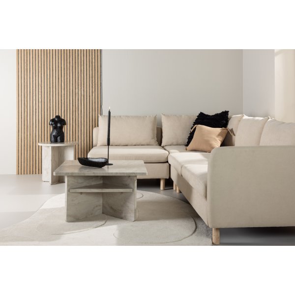 Zero hjørnesofa 295 cm - Beige Zero hjørnesofa 295 cm - Beige