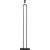 Stang gulvlampe - Sort - 149 cm