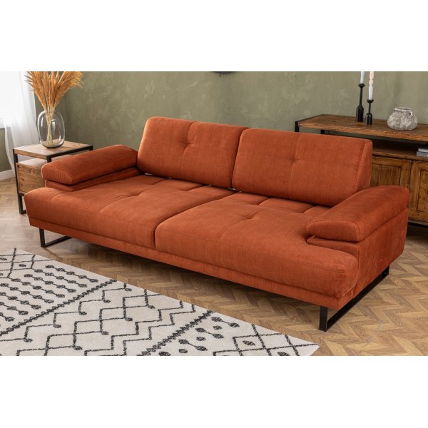 Mustang 3-seters sofa - Oransje Mustang 3-seters sofa - Oransje