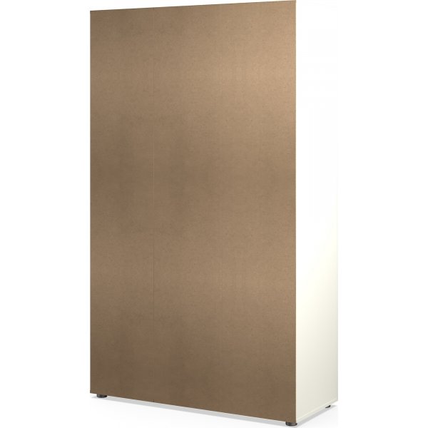 Pepe garderobe med 3 dører - Kremhvit Pepe garderobe med 3 dører - Kremhvit