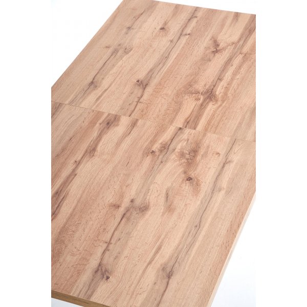 Kasady spisebord 135-185 cm - Wotan eik/sort