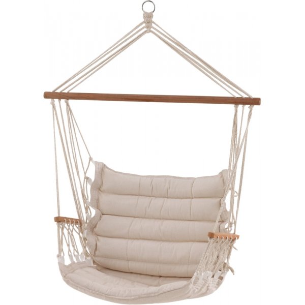 Tapaz hengestol - Natur/Hvit