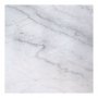 Accent sofabord rundt 85 - hvit marmor