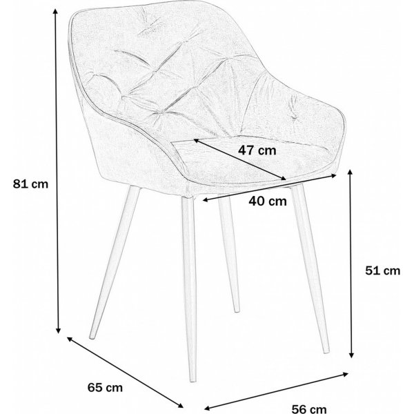 Cadeira spisestuestol 418 - Gr�nn