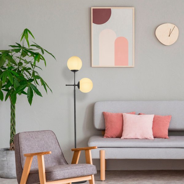 Mudoni gulvlampe - Svart Mudoni gulvlampe - Svart