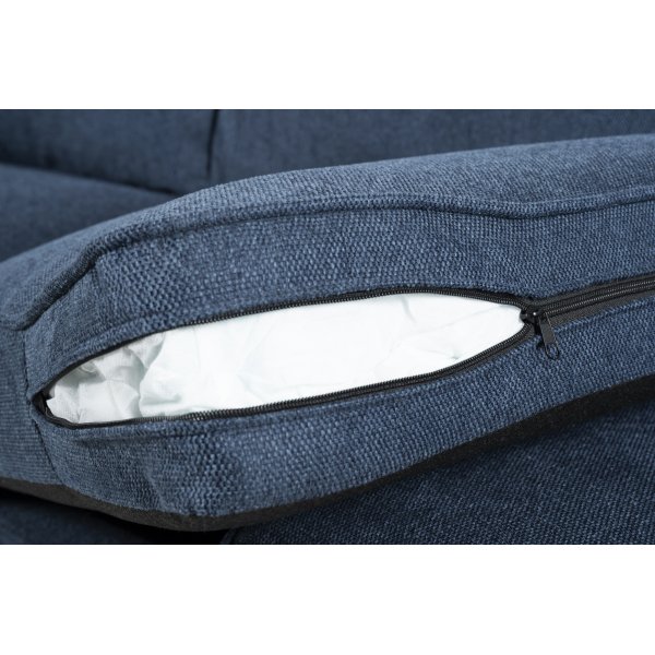 Howard Watford deluxe 4-seters buet sofa - Bl + Flekkfjerner for mbler