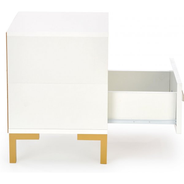 Chantelle nattbord - Hvit