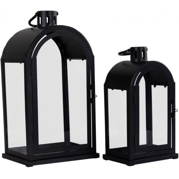 Kos Lantern - Svart - 2 stk Kos Lantern - Svart - 2 stk