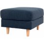 Bologna sittepuff - Mrk bl/bk