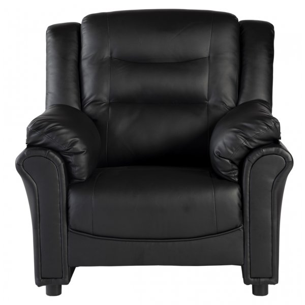 Vera lenestol i sort PU