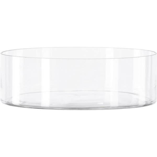 Skinskåler Ø25 cm - Klart glass Skinskåler Ø25 cm - Klart glass