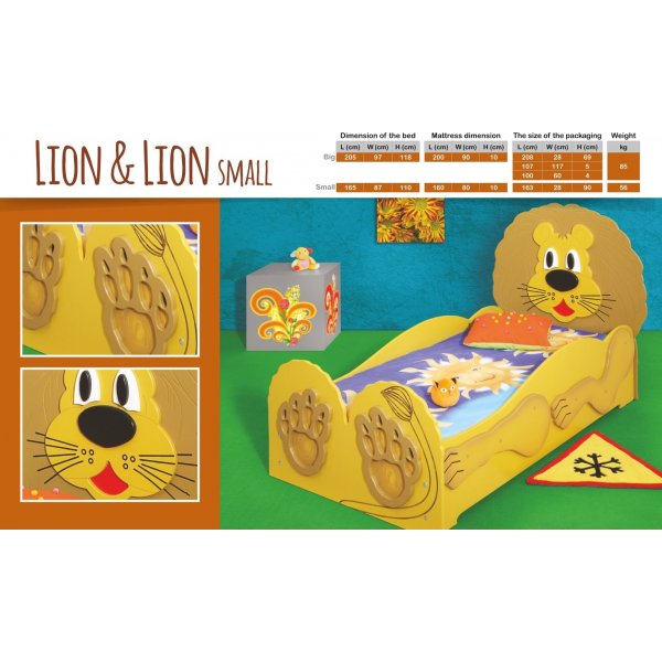 Løveseng - alle størrelser! Løveseng - alle størrelser!