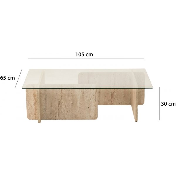 Escape salongbord - Travertin Escape salongbord - Travertin