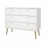 Bodo Kommode 2 + 2 - Hvit