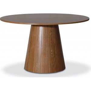 Cone rundt spisebord Ø130 cm - Valnøtt Cone rundt spisebord Ø130 cm - Valnøtt