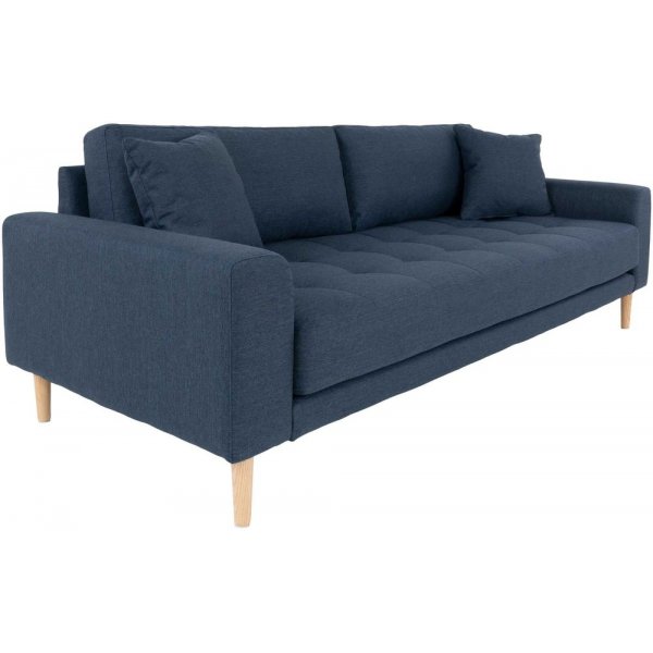 Lido 3-seters sofa - M�rk bl�