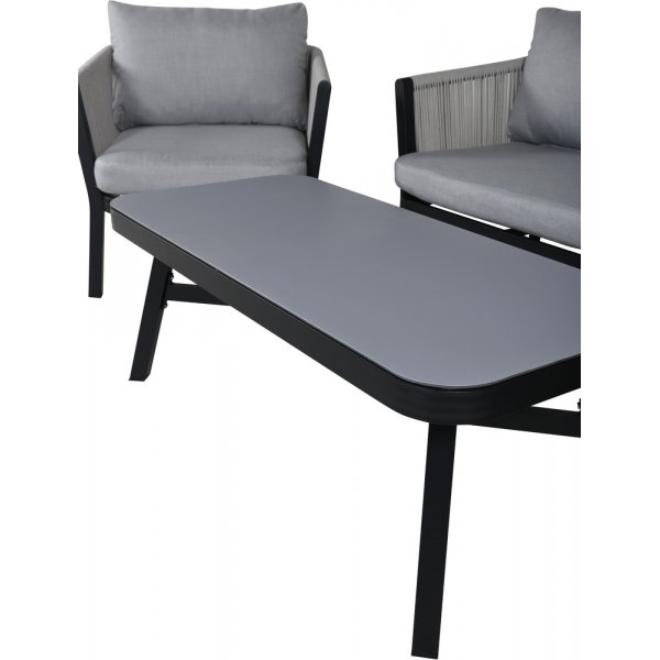 Virya sofagruppe - Sort/Grå Virya sofagruppe - Sort/Grå