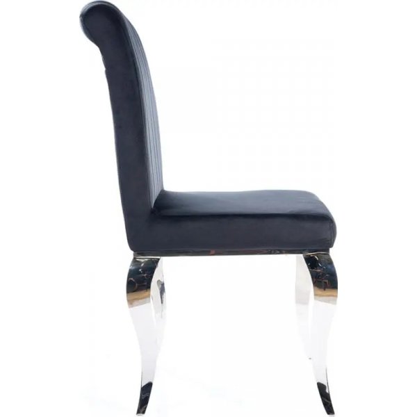 Prince stol - Sort/krom Prince stol - Sort/krom