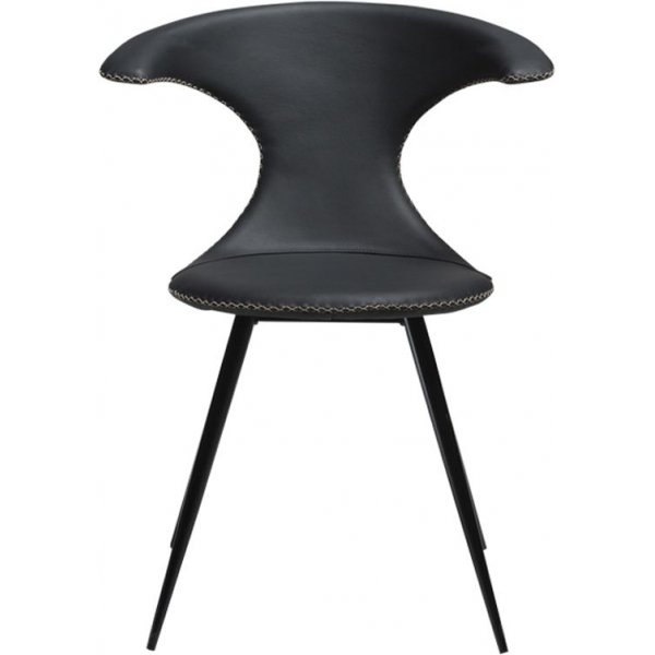 Flair spisestuestol - Sort skinn Flair spisestuestol - Sort skinn