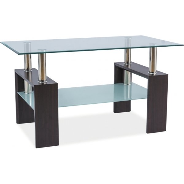 Clemson 3 salongbord 110 cm - Svart