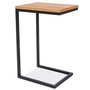 Lampebord Maeve - Eik/svart + Flekkfjerner for mbler