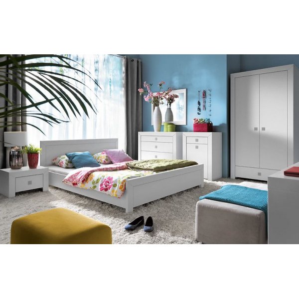 Turner Sengebord - Hvit