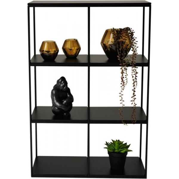 Saladin vegghylle 3x2 - Svart Saladin vegghylle 3x2 - Svart