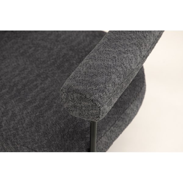 Hökåsen x Josefin Lustig lenestol - Sort/mørk grå Hökåsen x Josefin Lustig lenestol - Sort/mørk grå