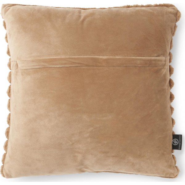 Stripete pyntepute Cognac - 45 x 45 cm Stripete pyntepute Cognac - 45 x 45 cm