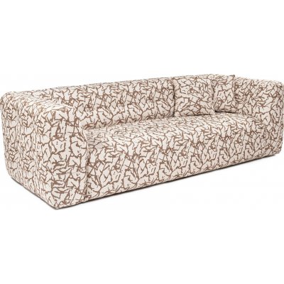 Cady 3-seters sofa - Beige/brun