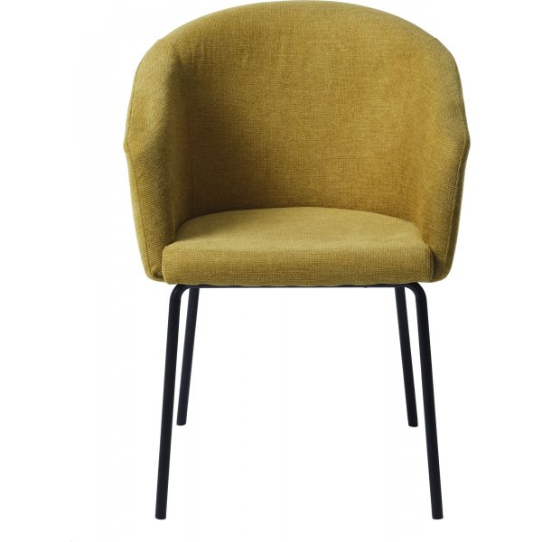 Erik stol i gult stoff Erik stol i gult stoff