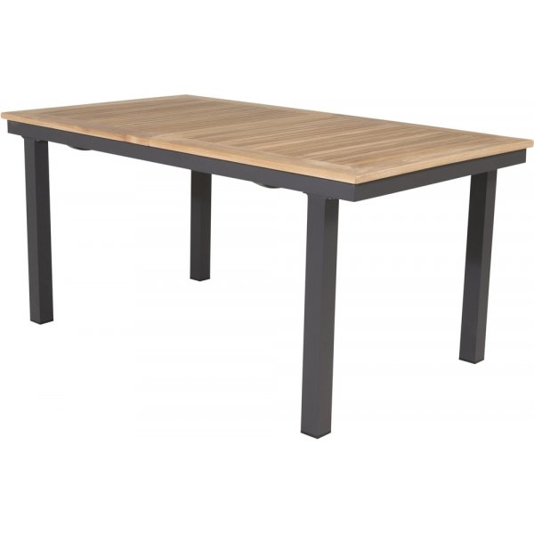 Panama spisebord 210 x 90 cm - Sort/Naturlig