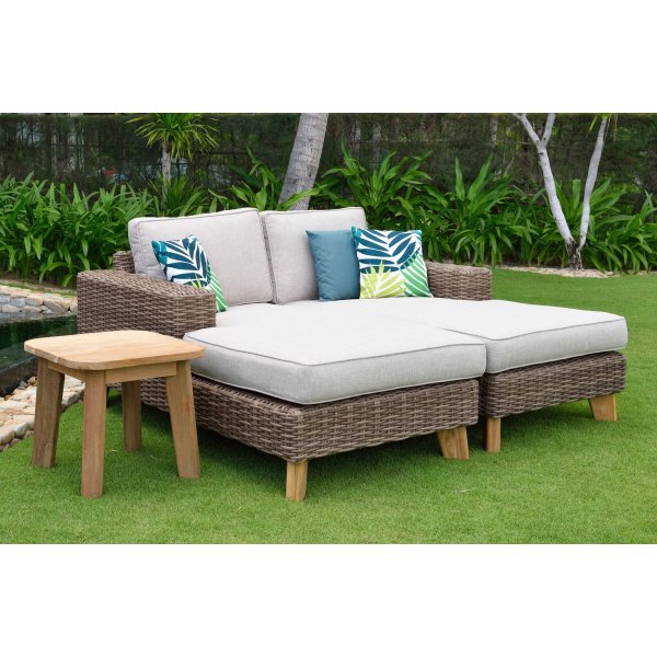 Bahamas salonggruppe 3 - Beige/teak