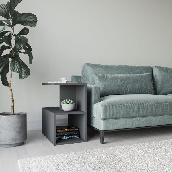 Larmon sidebord - Antrasitt Larmon sidebord - Antrasitt