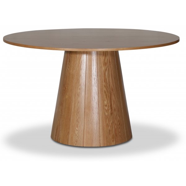 Cone rundt spisebord 150 cm - Eik